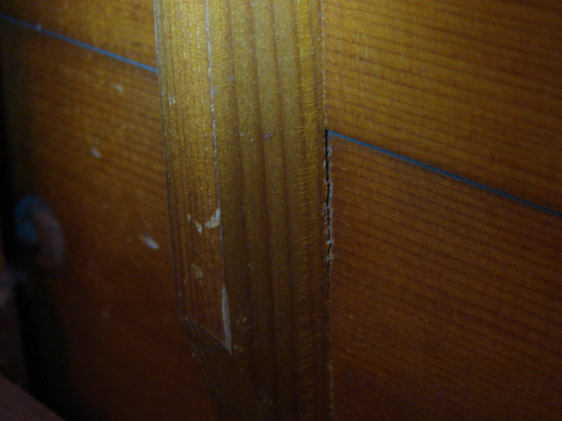 Bas de la barre côté grave.